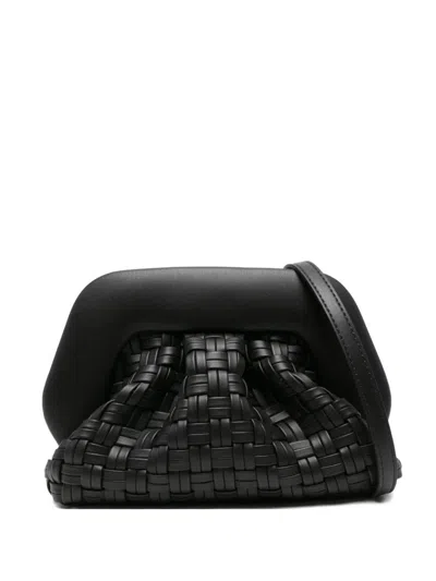 THEMOIRÈ THEMOIRÈ BRAIDED LEATHER CLUTCH