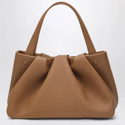 THEMOIRÈ THEMOIRÈ  BROWN ATHENS BAG IN ECO LEATHER