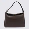 Themoirè Brown Eudora Shoulder Bag In Black