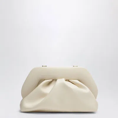 Themoirè Butter Cream Polyurethane Handbag In Metallic