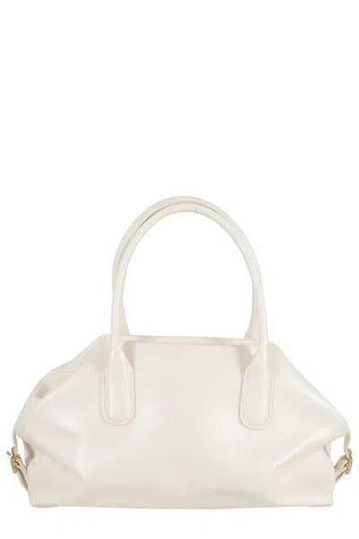 Themoirè Butter Tallia Trank Medium Double-handle Vegan-leather Tote Bag In Neutral