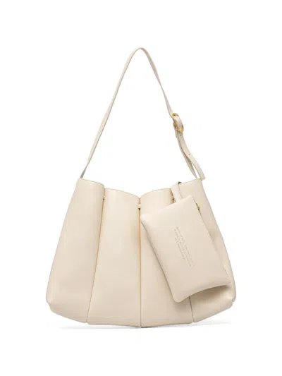 Themoirè Calipso Pleated-effect Shoulder Bag In Neutral