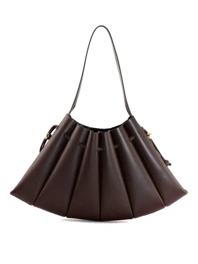 Themoirè Calipso Shoulder Bag In Brown