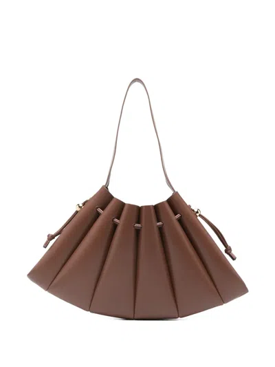 Themoirè Calipso Shoulder Bag In Brown