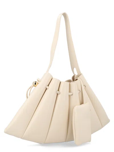 Themoirè Calipso Shoulder Bag In Ivory