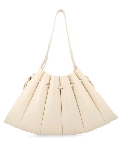Themoirè Calypso Bag In White