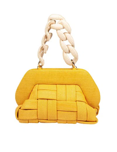 Themoirè Canvas Clutch Bag