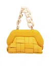 Themoirè Canvas Clutch Bag