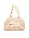 Themoirè Canvas Clutch Bag