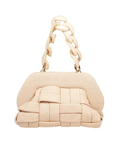 Themoirè Canvas Clutch Bag