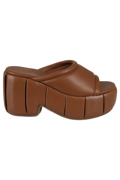 Themoirè Cassiope Vegan Fabric In Brown