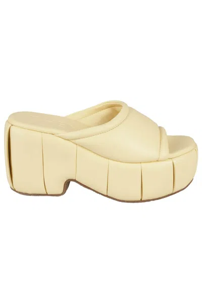 Themoirè Cassiope Vegan Fabric In Yellow