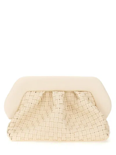 Themoirè Clutch "bios" In Beige