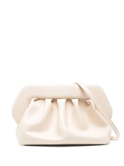 Themoirè Clutch Bios In Brown