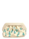 Themoirè Clutch Bios Paper Fringe Burro