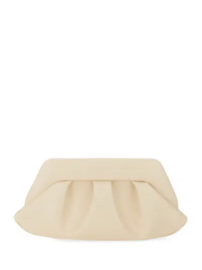 Themoirè Clutch "emera" In Beige