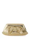 Themoirè Emera Clutch In Gold