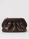 Themoirè Clutch  Woman Color Ebony In Black