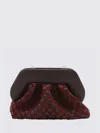 Themoirè Clutch  Woman Color Ebony In Black
