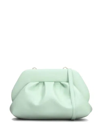Themoirè Clutch Tia In Blue