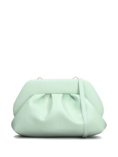 Themoirè Clutch Tia In Blue