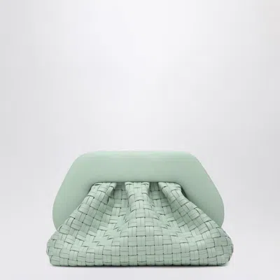 Themoirè Clutch Tia Ice Color In Woven Eco