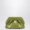 Themoirè Clutch Tia Kiwi Color Coconut Effect In Green