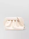 Themoirè Clutch Vegan Leather Adjustable Strap