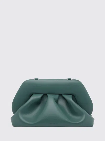 Themoirè Clutch Woman Color Green