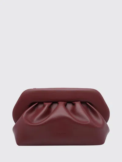 Themoirè Clutch Woman Color Red