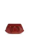 Themoirè Multicolor Polyethylene Shoulder Bag In Red