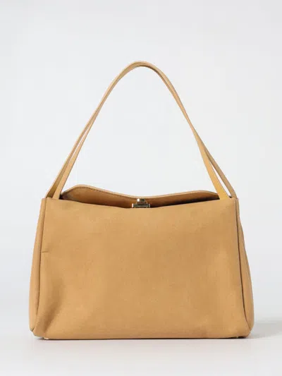 Themoirè Crossbody Bag  Woman Color Beige In Sand
