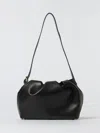 Themoirè Shoulder Bag  Woman Color Black In Black