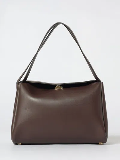 Themoirè Crossbody Bag  Woman Color Brown
