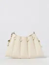 Themoirè Crossbody Bag  Woman Color White In White