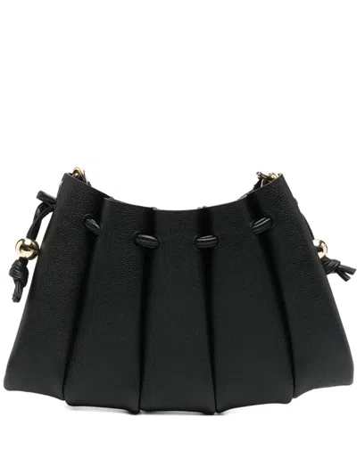 Themoirè Dafne Clutch Bag In Black