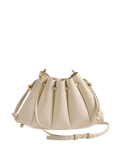 Themoirè Dafne Drawstring Crossbody Bag In Neutral