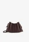 Themoirè Dafne Faux Leather Crossbody Bag In Black