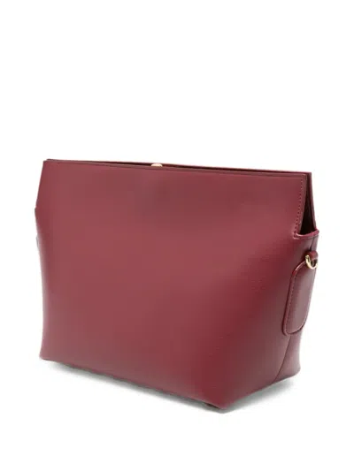 Themoirè Detachable-strap Clutch Bag In Pink