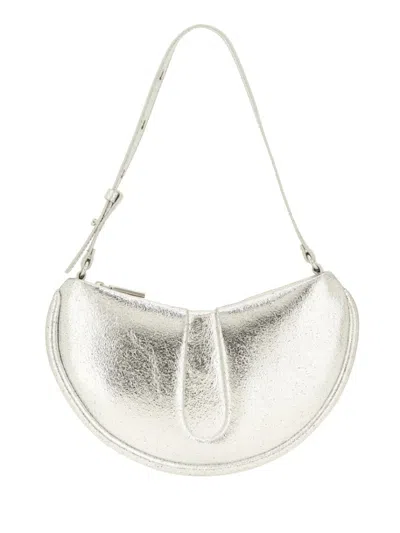 Themoirè "ebe" Bag In Silver