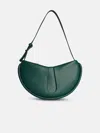 Themoirè 'ebe' Hunter Green Vegan Leather Bag In Green