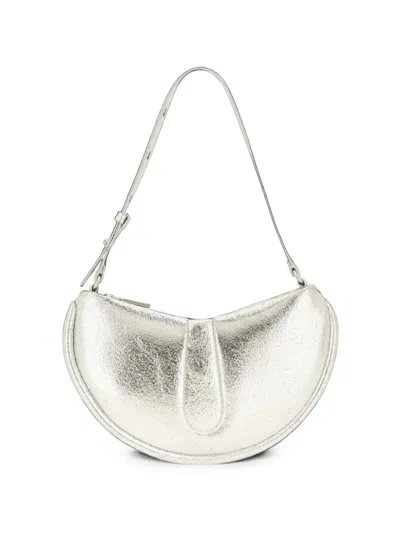 Themoirè Ebe Metallic Shoulder Bag In Blue