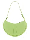 Themoirè Green Ebe Medium Shoulder Bag In Green