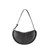 Themoirè Ebe Strass Black Shoulder Bag