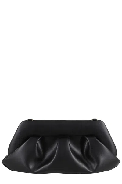 Themoirè Emera Bag With Structured Frame In Black