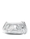 Themoirè Clutch "emera" In Silver