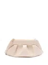 Themoirè Emera Clutch Bag In Beige