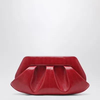THEMOIRÈ THEMOIRÈ EMERA CLUTCH IN CHILI RED