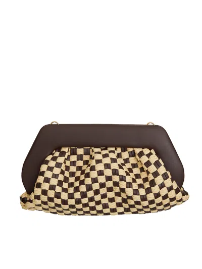 Themoirè Emera Micro Weaved Straw Bag