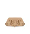 Themoirè Fringed Raffia Clutch Bag